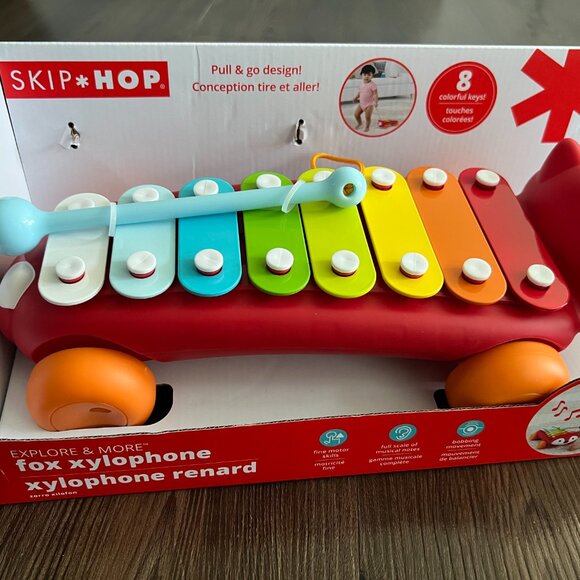 Skip Hop Explore & More Musical Toy Xylophone Fox - Picture 3 of 5